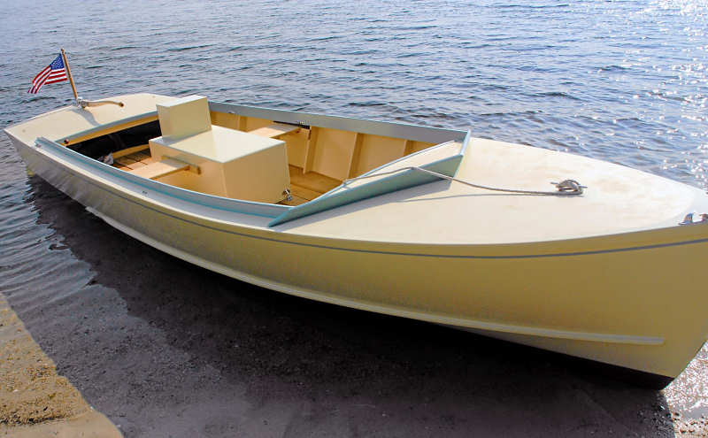 Wooden Flats Boat