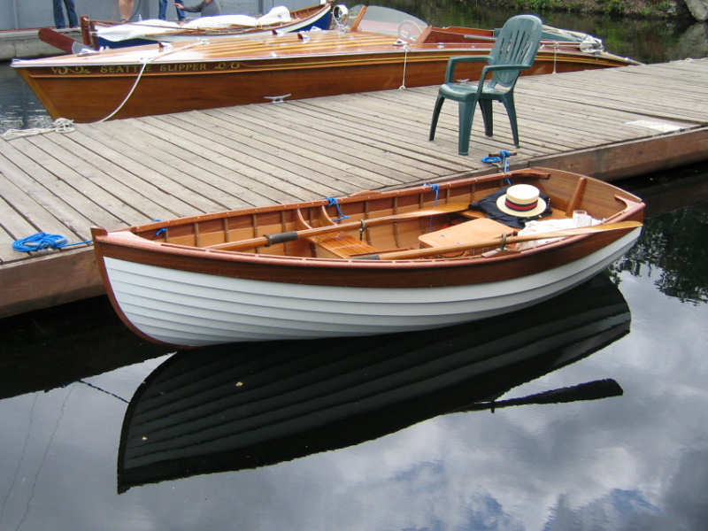 Classic small sailboat
