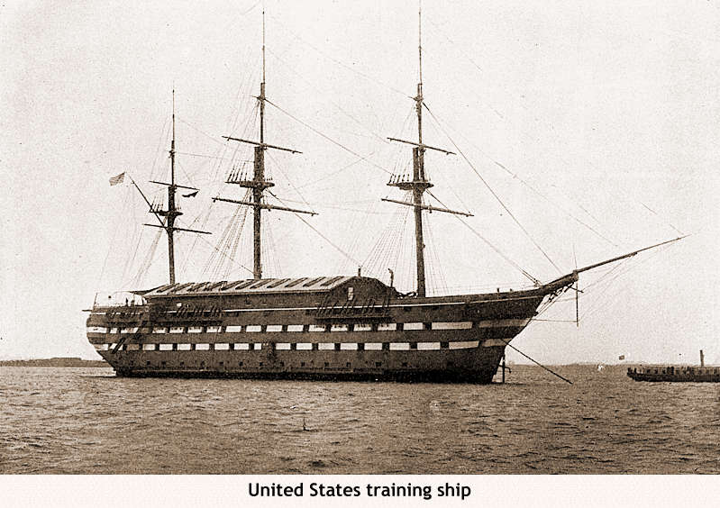 The Old Steam Navy 27B: United States training ship