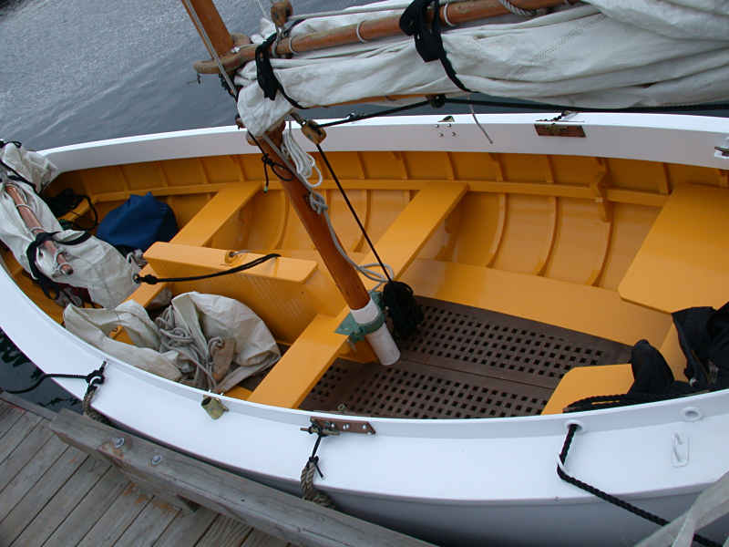 Wooden Cat Boat Sailboat Plans