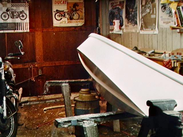 Bottom of Six-Hour Canoe